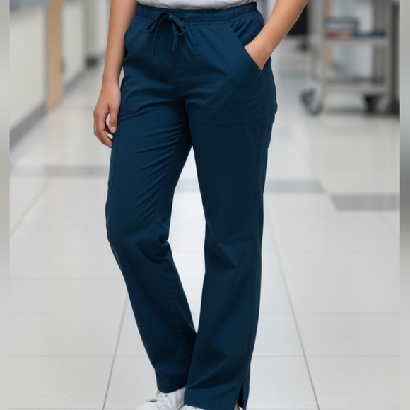 Cherokee Pants - Cherokee Scrubs PROFESSIONAL Women's Medical Waistband Pant  Regular Size M